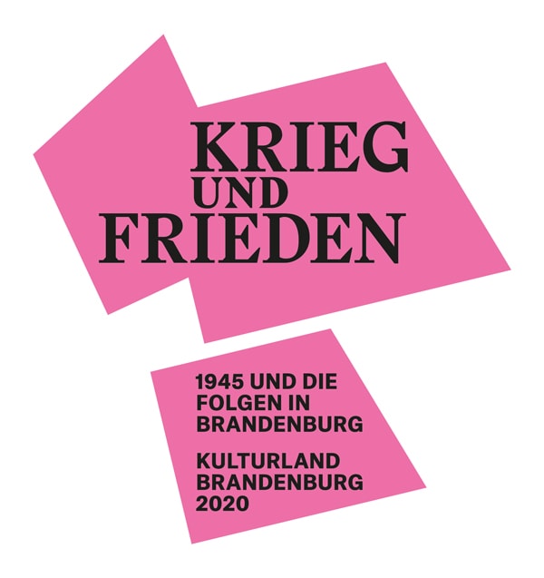 Logo Kulturland Brandenburg 2020: Krieg und Frieden